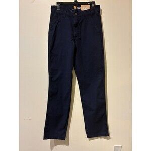NWT Carhartt Relaxed Fit Rugged Flex Rigby Dungaree - Navy - Mens 30x34